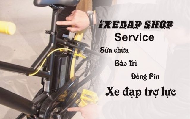 Dịch vụ xe đạp trợ lực tại ixedap shop