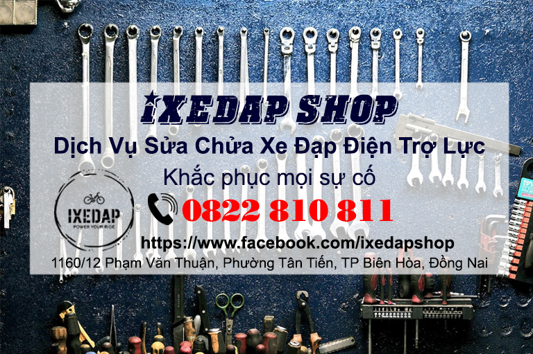 dịch vụ sửa chữa xe đạp điện trợ lực tại ixedap shop: Khắc phục mọi sự cố
